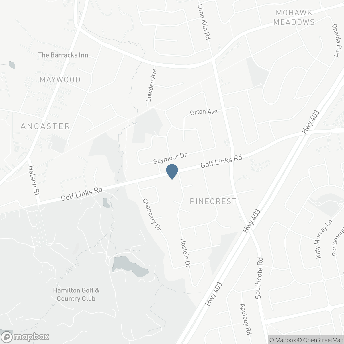 447 GOLF LINKS Road, Ancaster, Ontario L9G 4X6
